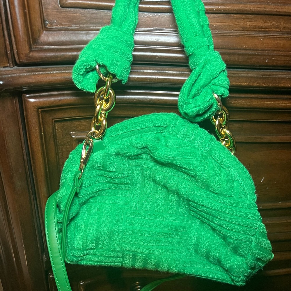 Small TerryCloth Handbag